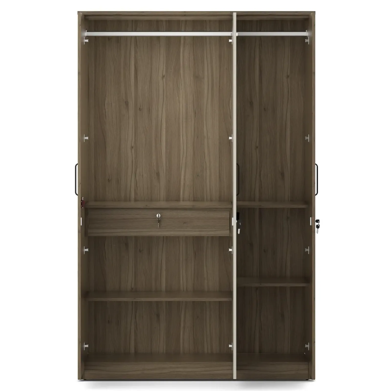 Martin 3 Door Wardrobe - Lyon Walnut